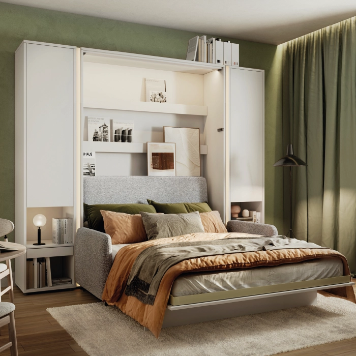 Półkotapczan Bed Concept otwarty